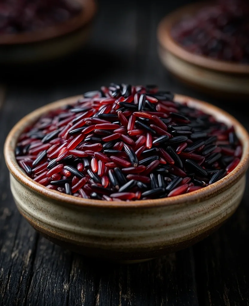 Red and Black Rice